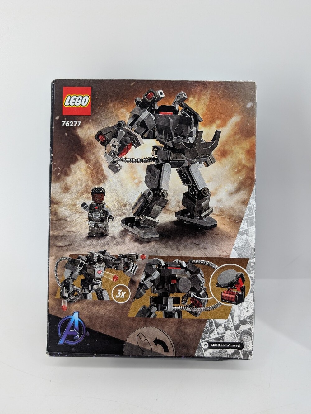 Lego Marvel Rocket Mech Armor 76243 War Machine Mech Armor 76277 Set Of 2 New - Picture 4 of 10